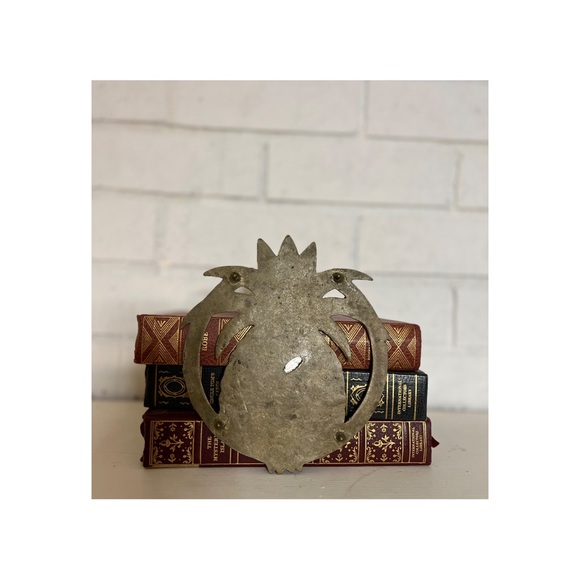 Vintage Mid Century Brass Pineapple Trivet - Picture 3 of 3